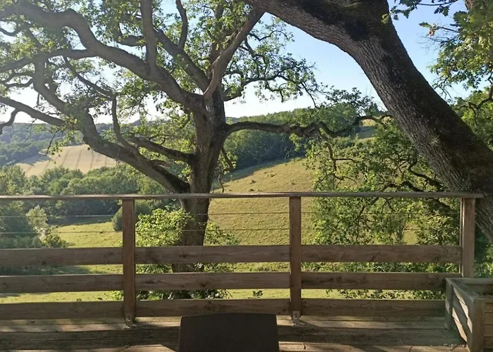 De Caractère En Pleine Nature Ferienhaus Bourg-de-Visa